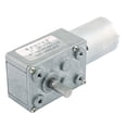 thumbnail image 3 of DC 12V 5RPM 6mmx13mm D-Shape Shaft Electric Power Worm Geared Motor, 3 of 3