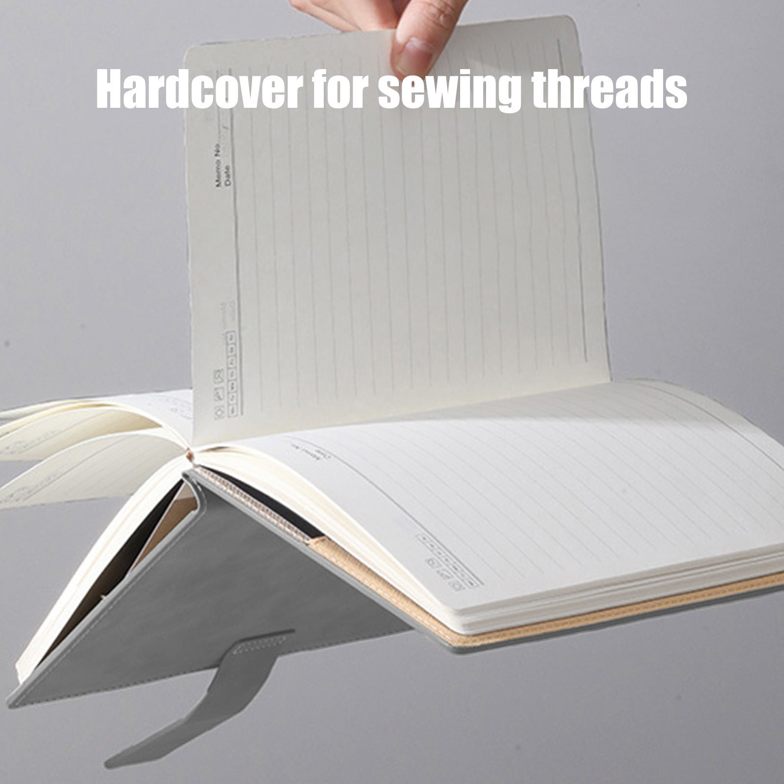 2Pcs Magnetic Closure Notebook, 8.54x5.8 In, A5 Thickened Cover, for Office, Business, Conference, Meeting Notes