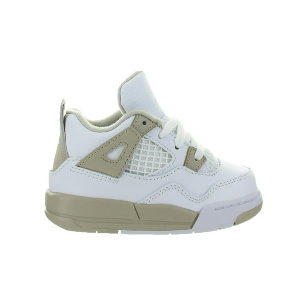 Air Jordan 4 Iv Retro Td Linen White Boarder Blue Light Sand 705345-11 - Walmartcom