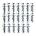 thumbnail image 1 of 20x Jack Nuts Rivet Nut Tool Dowels Hollow Fixings Drywall M5x25, 1 of 7