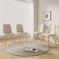 thumbnail image 4 of Dining Chairs Set of 4, Modern Style Dining Kitchen Room Upholstered Side Chairs, 4 of 8