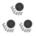thumbnail image 1 of Auto Tapper Liker Cateissary para juegos Dedo simulado 6 cabezas Type1 NO1, 1 of 5