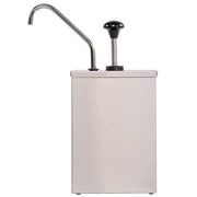 INTSUPERMAI Sauce Jam Dispenser Pump Squeeze Condiment Dispensing Stainless Steel