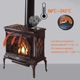 thumbnail image 4 of Ventilador de estufa calor de 6 , estufa de leña, ventilador de chimenea para aire caliente, ventilador de estufa ecológica, quema Soledad Ventilador de chimenea, 4 of 8