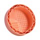 thumbnail image 2 of Organizador de cuencos para limpiar brochas de maquillaje, alfombrilla de silicona para limpieza de brochas. Naranja, 2 of 9