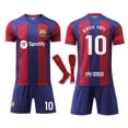 thumbnail image 1 of 23/24 Barcelona Home Soccer Jersey with Socks 10 MESSI XXL, 1 of 5