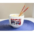 thumbnail image 5 of Marvel Spider-Man Ceramic Ramen Noodle Rice Bowl with Chopsticks Microwave Safe, 20 Ounces, 5 of 7