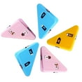 thumbnail image 4 of File Storage Folder Corners (12Pcs) Organizers and Storage, Corner Data Clip Triangular Book Page Corner Clip Multifunctional Color, 12-Piece File Storage Folder Corner, by Meiiso, 4 of 8