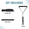 thumbnail image 5 of Neck Stretcher Strap, Spine Chiropractic Decompression Tool With Chin Belt. Cervical Neck Traction Device, 5 of 5