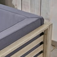 thumbnail image 2 of Noble House Oana Outdoor Modular Loveseat & Table Set Gray, 2 of 7