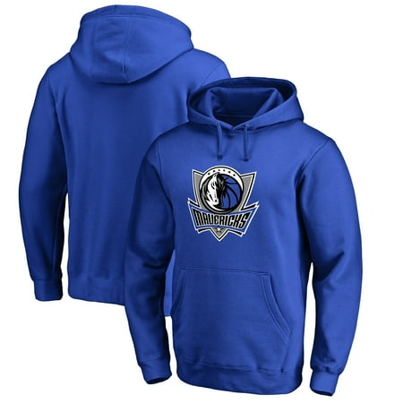 Men's Royal Dallas Mavericks Primary Logo Pullover Hoodie
