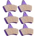 thumbnail image 1 of Front+Rear Carbon Brake Pads for Arctic-Cat 500 4x4 1998-2002 1999 2000, 1 of 5