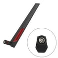 thumbnail image 4 of RP SMA Routeur Antenne, Double Bande WiFi 2.4GHz 5GHz 8DBi RPSMA Antenne Mâle, SMA Interface Omni Antenne pour WiFi Routeur Carte USB Adaptateur Sécurité Caméra IP, 4 of 7