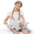 thumbnail image 4 of Peluche pesado OurHonor Elephant 1,9 kg 60 cm gris, 4 of 7