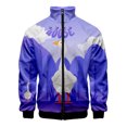 thumbnail image 3 of Chaqueta con estampado 3D de ganso divertido para hombres y niños, abrigo de manga larga con estampado de animales de dibujos animados, chaquetas con cremallera para primavera y otoño, 3 of 5