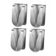 thumbnail image 3 of 4 ganchos para toallas de baño, soportes para toallas de inodoro de acero inoxidable, sencillos, portátiles, para montaje en pared, herramientas para, 3 of 8