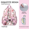 thumbnail image 5 of Shih Tzu Dogs and Flowers Backpack for School,Cute School Bag,Schoolbag with Adjustable Shoulder Straps & Padded Back,15.25"x11.5"x5.25", 5 of 6