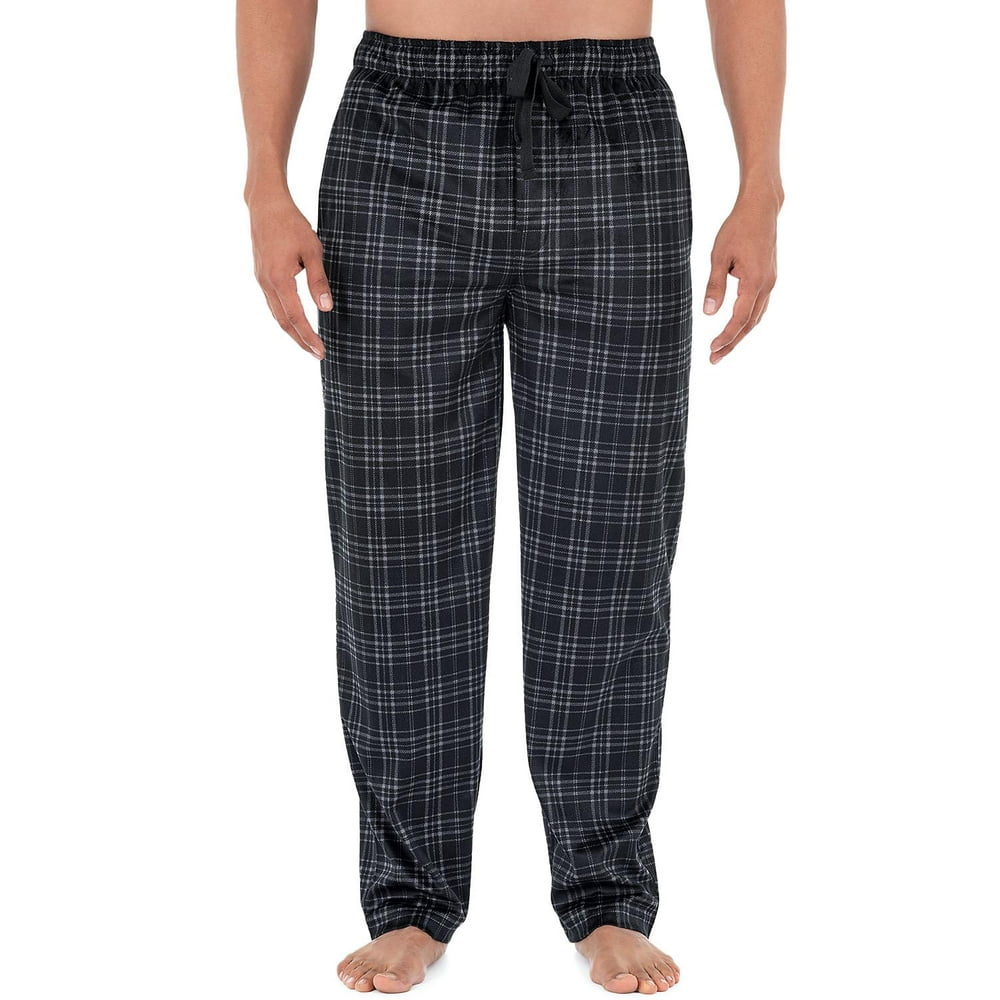 IZOD - Izod Men's Micro Fleece Pajama Pant in Black, Size Medium ...