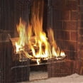 thumbnail image 3 of Fireplace Mesh Curtain,2pcs Mesh Screen Enhance The Style Of Fireplace, Wide Pannels Prevent Sparks Black, 3 of 5