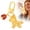 A, variant on Chinese Zodiac Horse Keychain Pendant for Women – Golden 2026 Prosperity Charm Key Ring with Luck Blessing for Chinese New Year Handbag and Car Keys Accessories