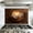 Color 1, variant on Peel and Stick Kitchen Backsplash Mural Abstract Swirling Metallic Rings Fluid Forms Warm Tones, 35.4" x 23.6" Oil Proof Vinyl Wallpaper for Stove & Fireplace