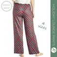 thumbnail image 4 of Hello Mello Holiday Lounge Soft Pants Pajama Bottoms, All Wrapped Up Small/Medium (Women's), 4 of 6