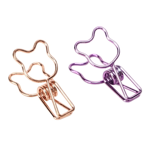 Multi colored on sale binder clips