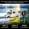 thumbnail image 5 of ZAZFO 6ft 50Amp RV extension cord,NEMA 14-50P/R 125/250V,Heavy duty Waterproof Power Cord for RV Outdoor Home,Black-Yellow, 5 of 8