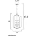 thumbnail image 2 of Maxim Provident 4-Light Chandelier - Black - 10036BK, 2 of 2