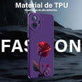 thumbnail image 3 of Threehao Funda para Samsung Galaxy A07 Case Uso Rudo, Ultra Delgado Flexible Silicona Púrpura Carcas, 3 of 5