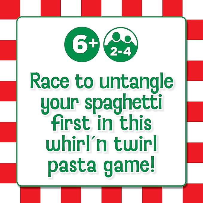 Ready Set Spaghetti Board Game – Kids Games, Family Game, Multi-Player, Board Games for Family Night, Preschool Toys, Hand-Eye-Coordination Game, Ages 6+