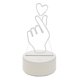 thumbnail image 2 of Lámpara USB 3D LED Luz de noche junto a la cama Amor romántico Lámpara de mesa de escritorio de acrílico (C) Ndcxsfigh Nuevos Originales, 2 of 7
