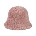 thumbnail image 1 of Sombrero de pescador de piel sintética para mujer, gorros de pescador con protección para los oídos, de felpa, para invierno, 1 of 5