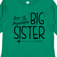 thumbnail image 4 of Inktastic I'm the Awesome Big Sister Girls Long Sleeve Toddler T-Shirt, 4 of 5