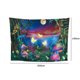 thumbnail image 2 of Tapiz fluorescente junto al lago del bosque, decoración de dormitorio, fondo luminoso (200x145cm), 2 of 8
