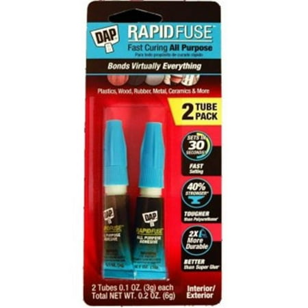 DAP RapidFuse All Purpose Adhesive, Twin Pack