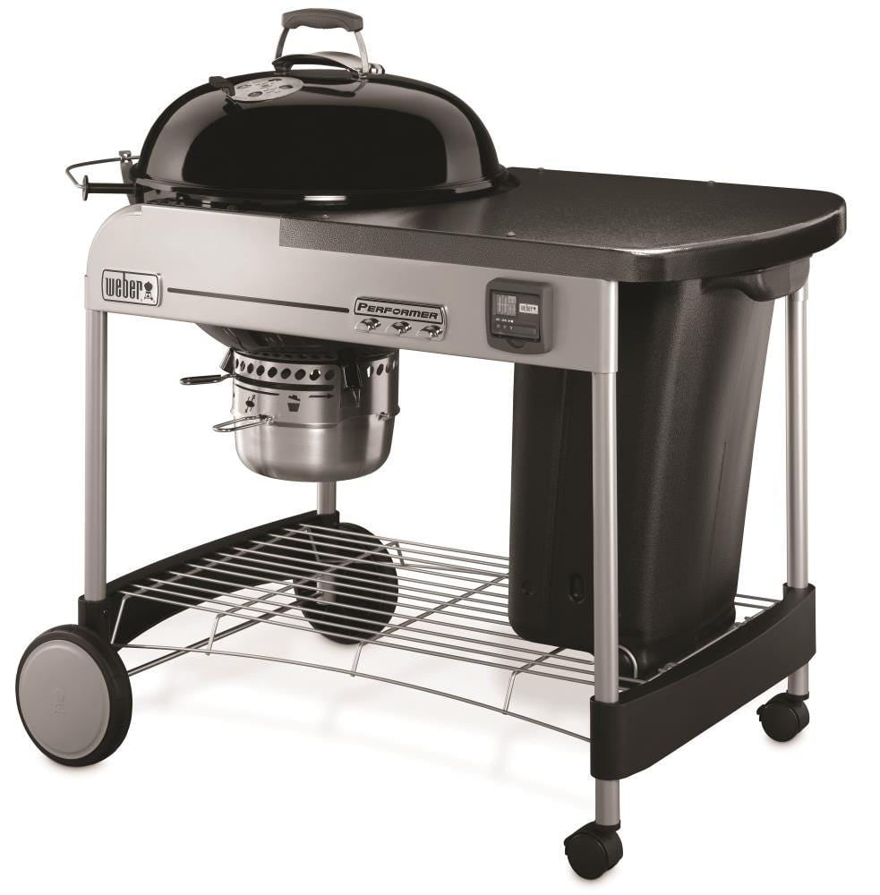Weber15401001 Performer Premium Black Charcoal 22 In. Grill Walmart