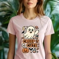 thumbnail image 5 of Creep It Cute Shirt | Funny Ghost Graphic Tee | Unisex Casual T-Shirt, White, Size S, 5 of 6