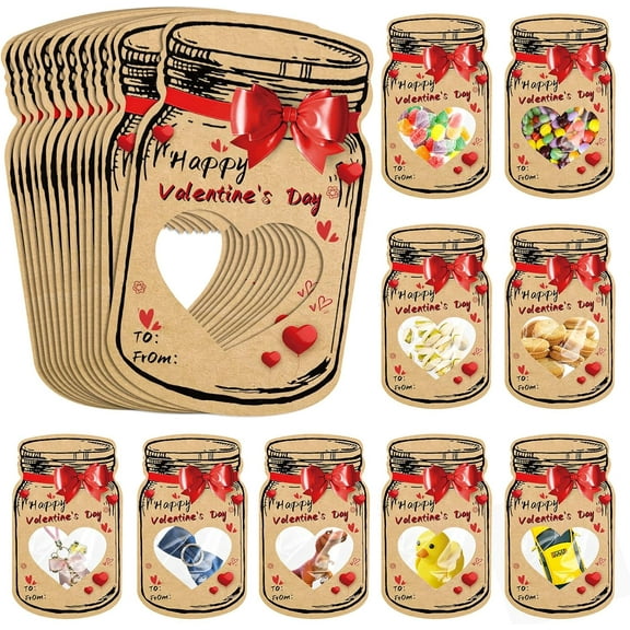 Valentines Day Cards for Kids School, 50 Pack Happy Valentines Day Cards for Classroom, Funny Valentine Exchange Cards for Kids Boys Girls Party Favors (Candy Not Included)