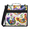 Multicolor 5, variant on Herdesigns Farmhouse Floral Chicken Zipper Binder with Shoulder Strap, Waterproof 1.5 Inch 3 D-Ring Binder Organizer Bag, Fits 13 Inch Laptop for Work,