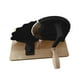 thumbnail image 3 of Rebanadora de pan rotatoria con manivela, compacta, con grosor ajustable Negro, 3 of 7
