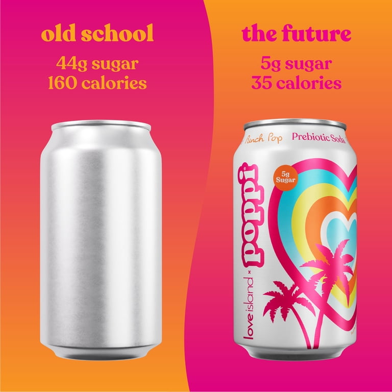 poppi Punch Pop Prebiotic Soda, 12 fl oz, 1 Single Can - Walmart.com