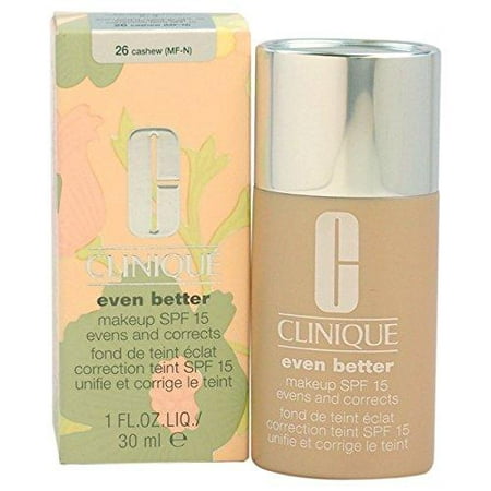 Even Better Makeup SPF 15 - # 26 Cashew (MF-N) - Dry To Combination Oily Skin Clinique 1 oz Foundation