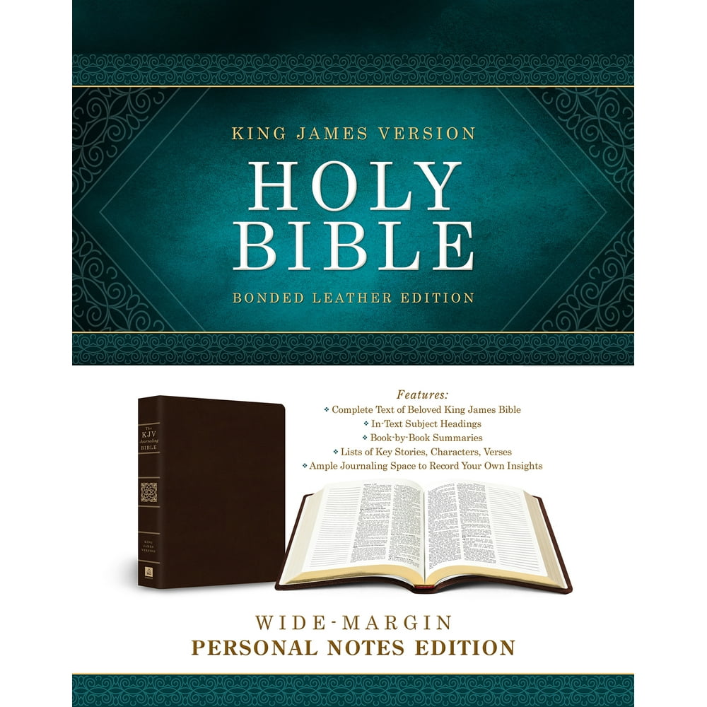 Wide Margin Personal Notes Bible KJV Walmart Walmart