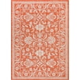 thumbnail image 2 of Well Woven Indoor/Outdoor Area Rug 5'3" x 7'3" Delphi Orange Persian Oriental, 2 of 7