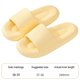 thumbnail image 3 of 2 pantuflas suaves antideslizantes para , gruesa, toboganes , sandalias para , verano, playa, piscina, , 38-39 amarillo Macarena Zapatillas de casa antideslizantes, 3 of 8