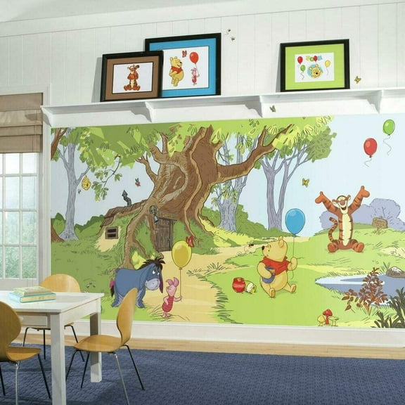 Pooh & Friends XL Spray and Stick Wallpaper Mural