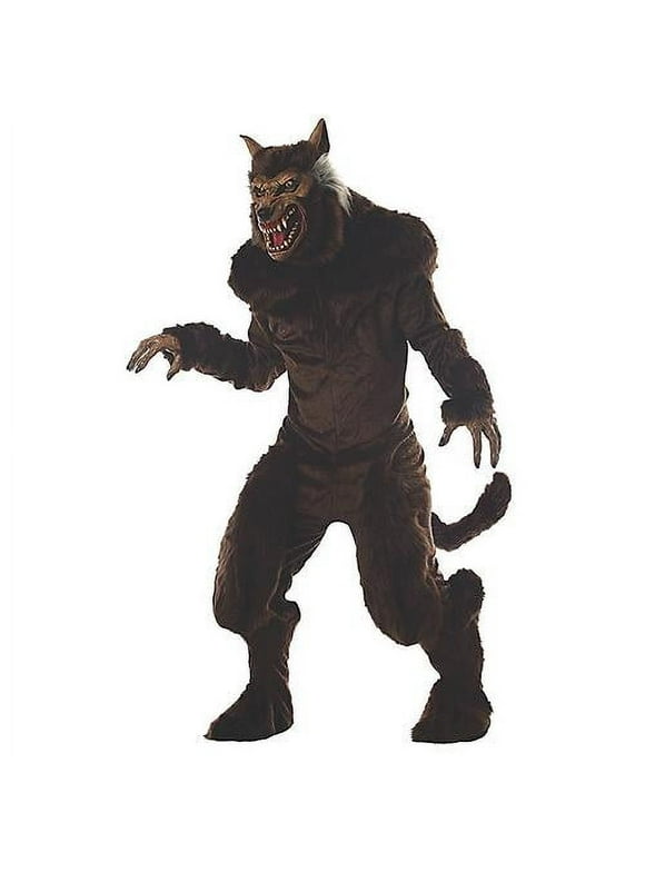Deluxe Werewolf Men's Halloween Fancy-Dress Costume for Adult, Regular One Size