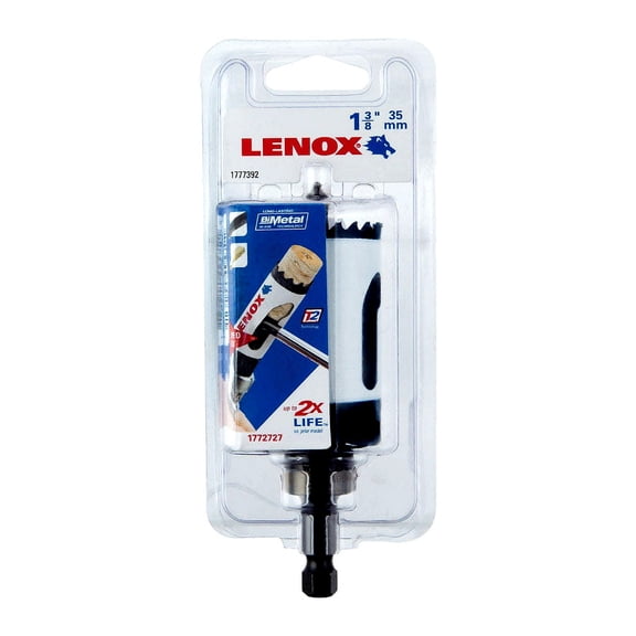 Lenox Speed Slot 1-3/8 in. Dia. x 1.5 in. L Bi-Metal Hole Saw 1 pc.