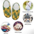 thumbnail image 5 of Whosucclay Cotton Slippers for unisex Lightweight House Slippers With Memory Foam, Washable Home Slippers,Indoor Comfy Bedroom Cozy Slippers Slip On, 5 of 6